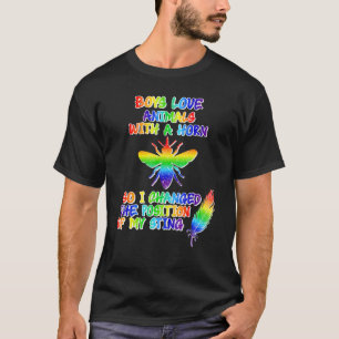 Mens Proud Gay Boys Pride LGBTQ Gay Beekeeper Rain T-Shirt