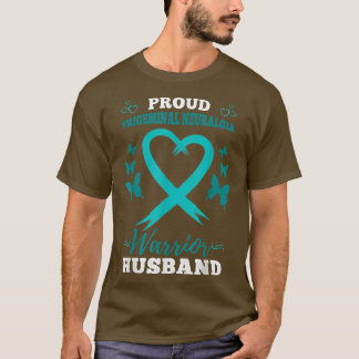 Mens Proud Trigeminal Neuralgia Warrior Husband T-Shirt