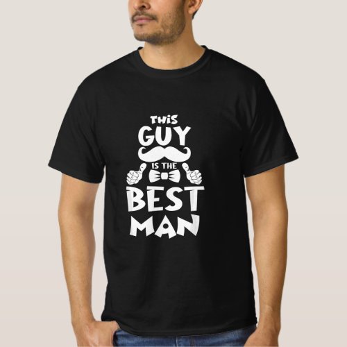 Mens Proudly Grooms Man Best Man Wedding Best Frie T_Shirt