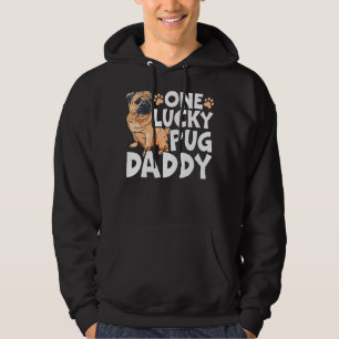 Mens Pug Dad Dog Breeder Dog Owner Dog Dad Hoodie