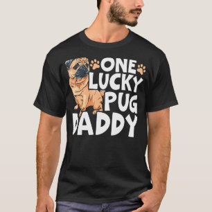 Mens Pug Dad Dog Breeder Dog Owner Dog Dad T-Shirt