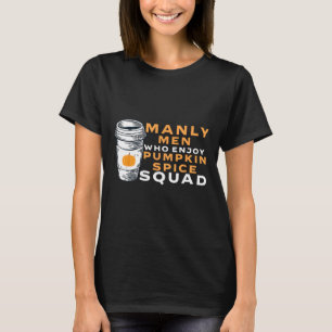 Mens Pumpkin Spice Boyfriend Husband Gag Joke Psl T-Shirt