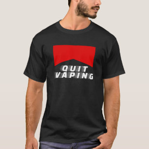 Mens Quit Vaping Be A Man T-Shirt