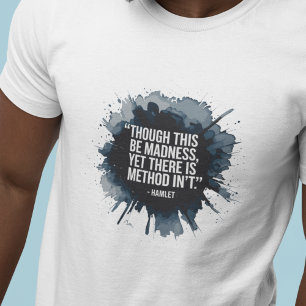 Mens Quote Modern Minimalist Watercolor T-Shirt