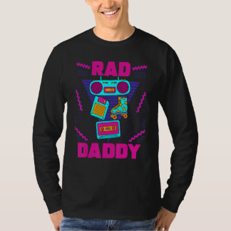 Mens Rad Daddy 90s Aesthetic Nostalgia 1990's Retr T-Shirt