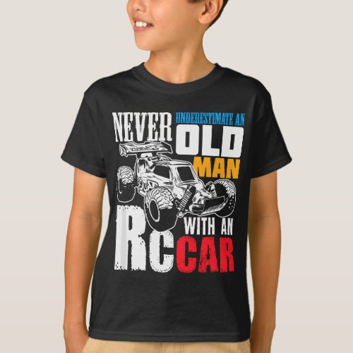 Mens RC Car Racing Gift For An RC Car Racer T_Shirt