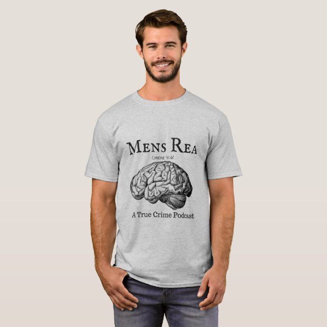 Mens Rea logo Mens' T-Shirt (Front Full)
