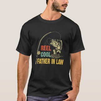 Mens Real Cool Father In Law Fishing Daddy Father' T-Shirt