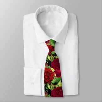 Mens Red Rose / Groomsmen 