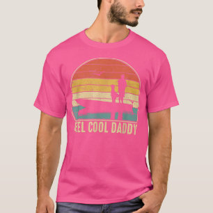 Mens Reel Cool Daddy FishingFunny Fish Vintage T-Shirt