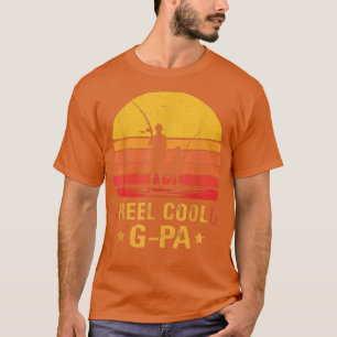 Mens Reel Cool G-Pa Fishing Shirts, Fun Fathers Da T-Shirt