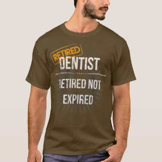 Mens Retired Dentist Retirement Christmas Gift for T-Shirt