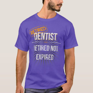 Mens Retired Dentist Retirement Christmas Gift for T-Shirt