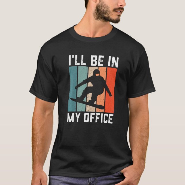 Mens Retro Snowboarding  For Men Winter Sport My O T-Shirt (Front)