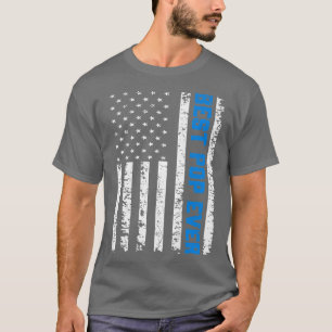 Mens Retro US Best Pop Ever 4th Of July Father's D T-Shirt