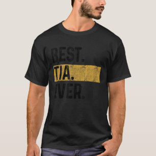 Mens Retro Vintage Best Tia Ever Dad   Papa Father T-Shirt