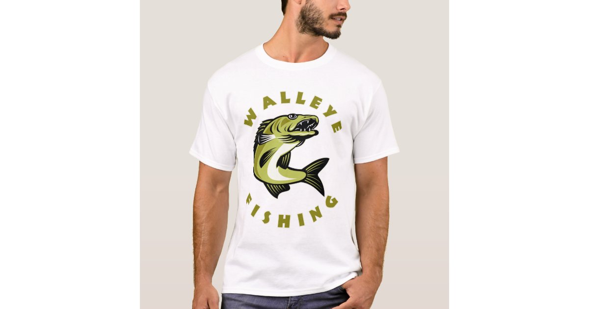 captain walleye t shirt