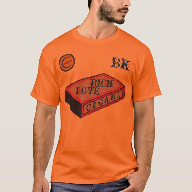 MENS RICH LOVE "CIGAR" TEE (Front)