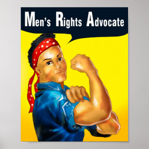 Men's Rights Advocate Poster