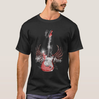 Men's Rock Star Guitar Wing T-Shirt