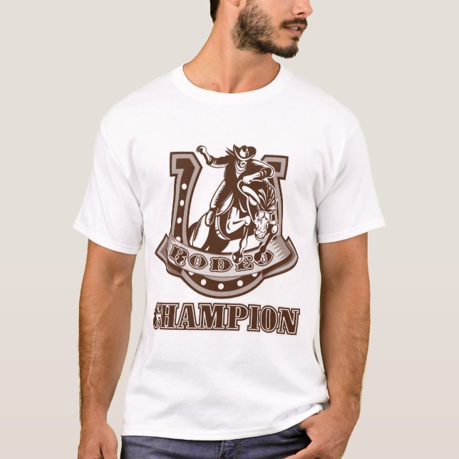 Men's Rodeo Champion T-Shirt (Front)