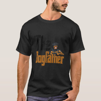 Mens Rottweiler Dog Dad Dogfather Dogs Daddy Fathe T-Shirt