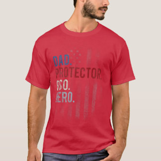 Mens RSO Dad Men's Hero Protector Father's Day T-Shirt