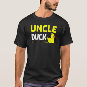 Mens  Rubber Duckling Duck  Uncle Duck Father's Da T-Shirt