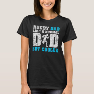 Mens Rugby Player Dad Retro Style Normal Rugby Dad T-Shirt