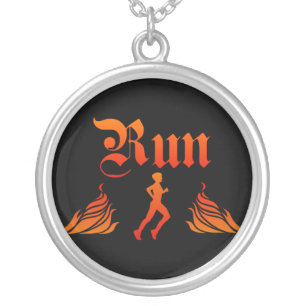 Mens Running Necklace