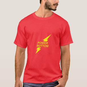 Mens Rush Poppers Liquid Incense Gay Power Bottom T-Shirt