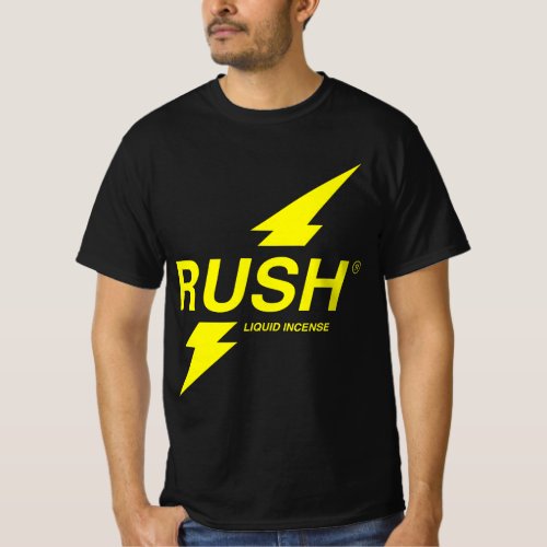 Mens Rush Poppers Liquid Incense The Original Gay  T_Shirt