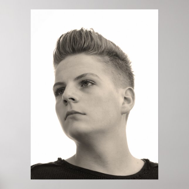 Men's Salon Poster (Front)