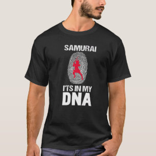 Mens Samurai Is In My Dna Samurai Japanese Men T-Shirt