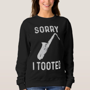 Mens Saxophone Player Men Women Music Jazz Brass S Sweatshirt