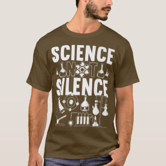 Mens Science Not Silence Premium  T-Shirt