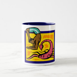 Mens Scorpion Yoga Mug