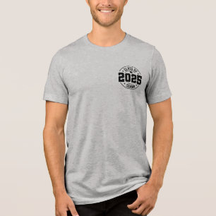 Men's Senior Class of 2025 T-shirt Tri-Blend Shirt