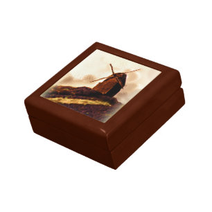 Mens Sepia Windmill Jewelry Box