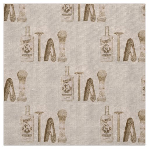 mens shaving fabric