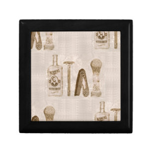 mens shaving keepsake box