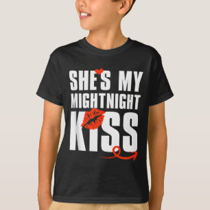 Mens She's My Midnight Kiss Happy New Year Matchin T-Shirt