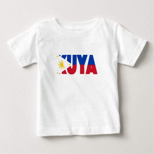 Mens Shirt Big Brother Filipino Kuya Flag