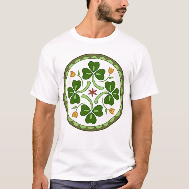 Men's Shirt - Irish Good Luck Hex (Front)
