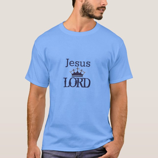 Men's Shirt-Jesus Lord King T-Shirt (Front)