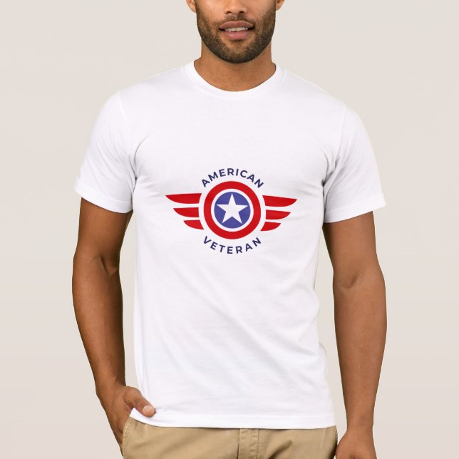Men's Shirt Military Veteran (Front)