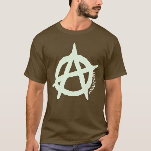 Mens shirt of anarchism