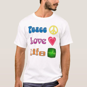 Men's shirts celebrating life.