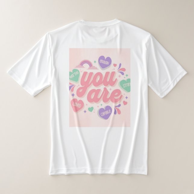 Men's Short Sleeve Cotton Crew T-Shirt (Laydown Back)