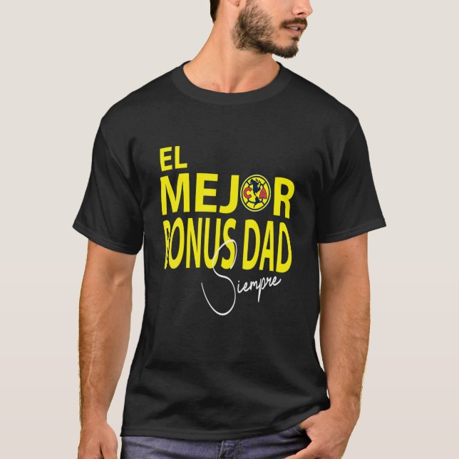 Mens Siempre Aguilas Del America El Mejor Bonus Da T-Shirt (Front)
